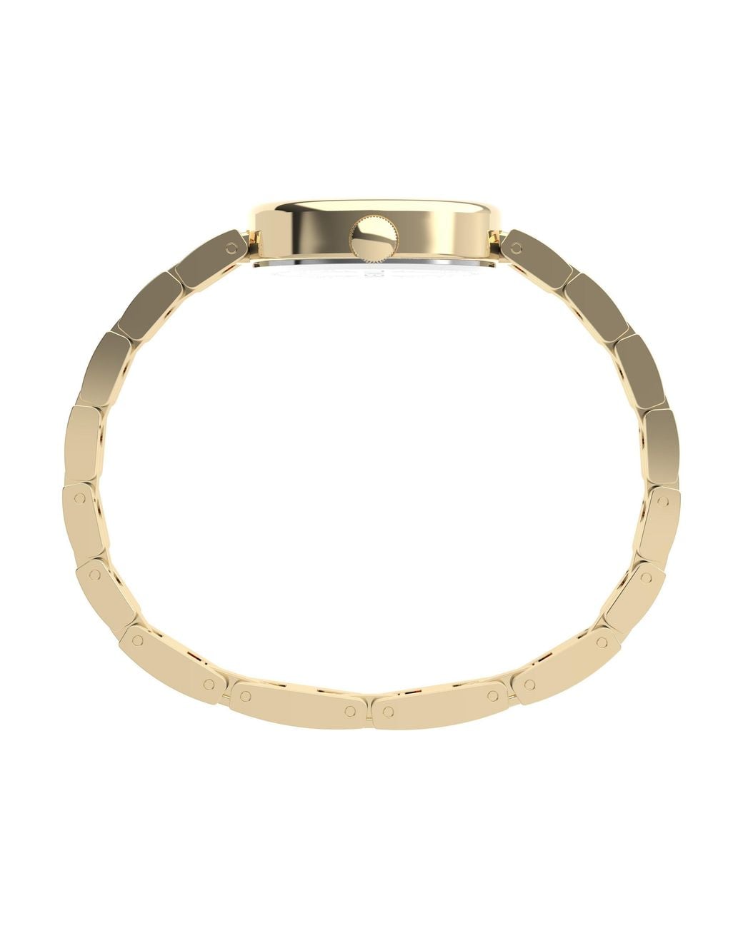 Timex Metallic Cavatina Oval Trend Watch