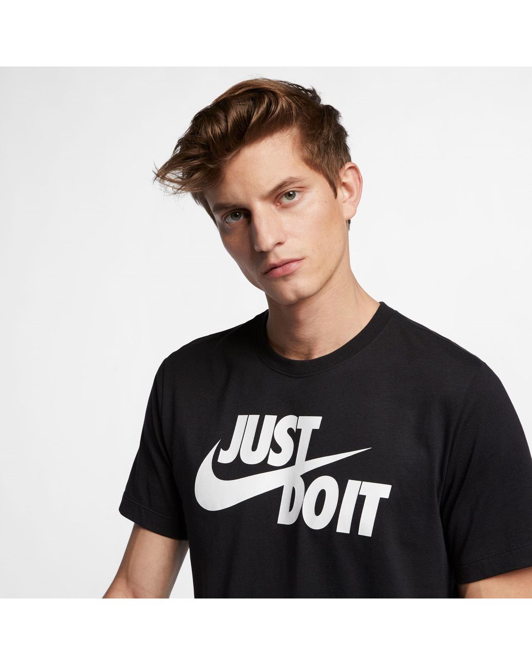 Nike Black Sportswear Club T-Shirt for men