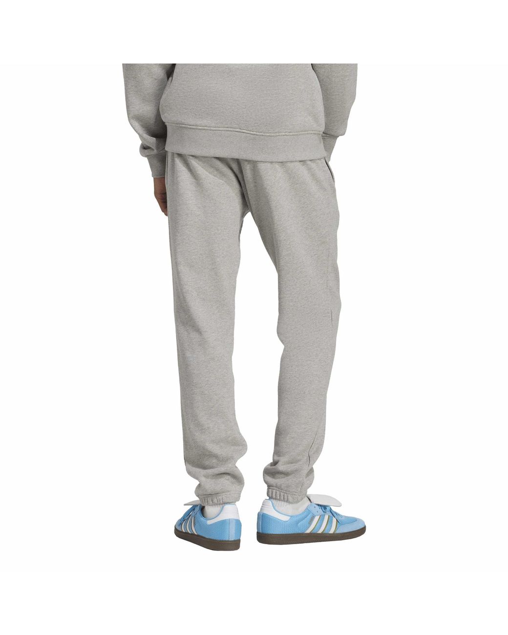 Adidas Originals Gray Adi Og Trefoil Ess F for men