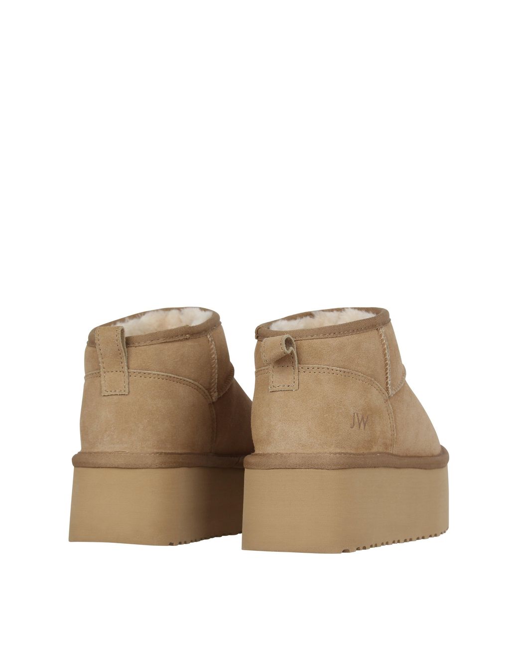 Jack Wills Natural Platform Snug Boots