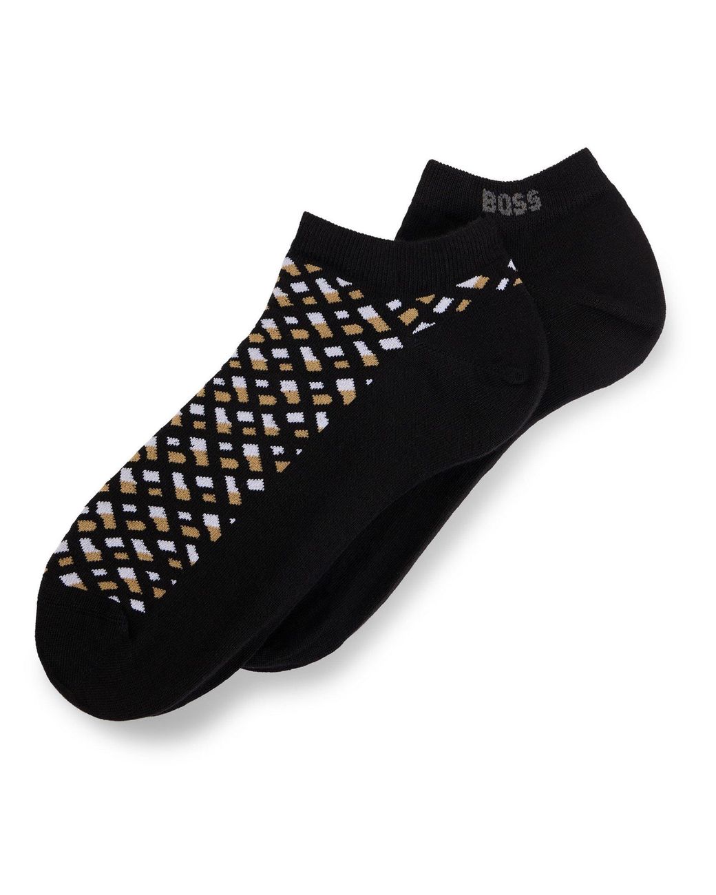 Boss Black As Monogram Trainer Socks for men