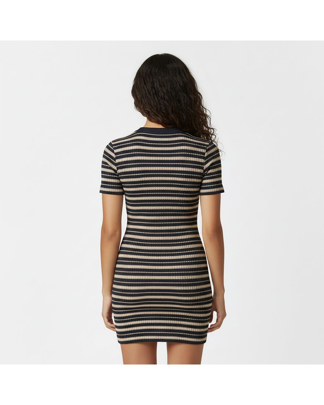Jack Wills Black Travel Rib Dress