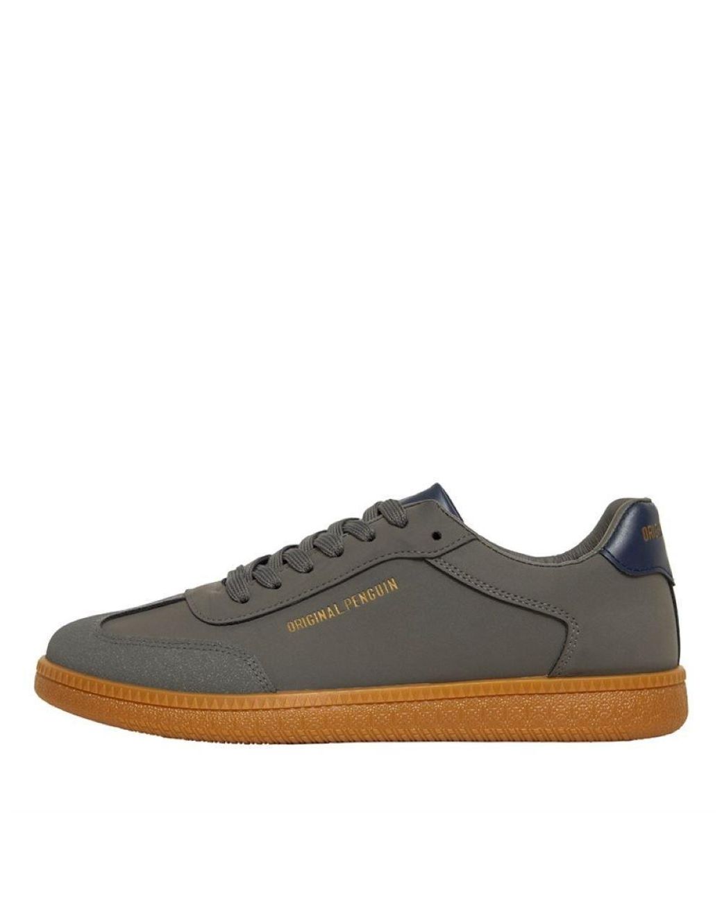 Original Penguin Brown Salsa Court Trainers for men