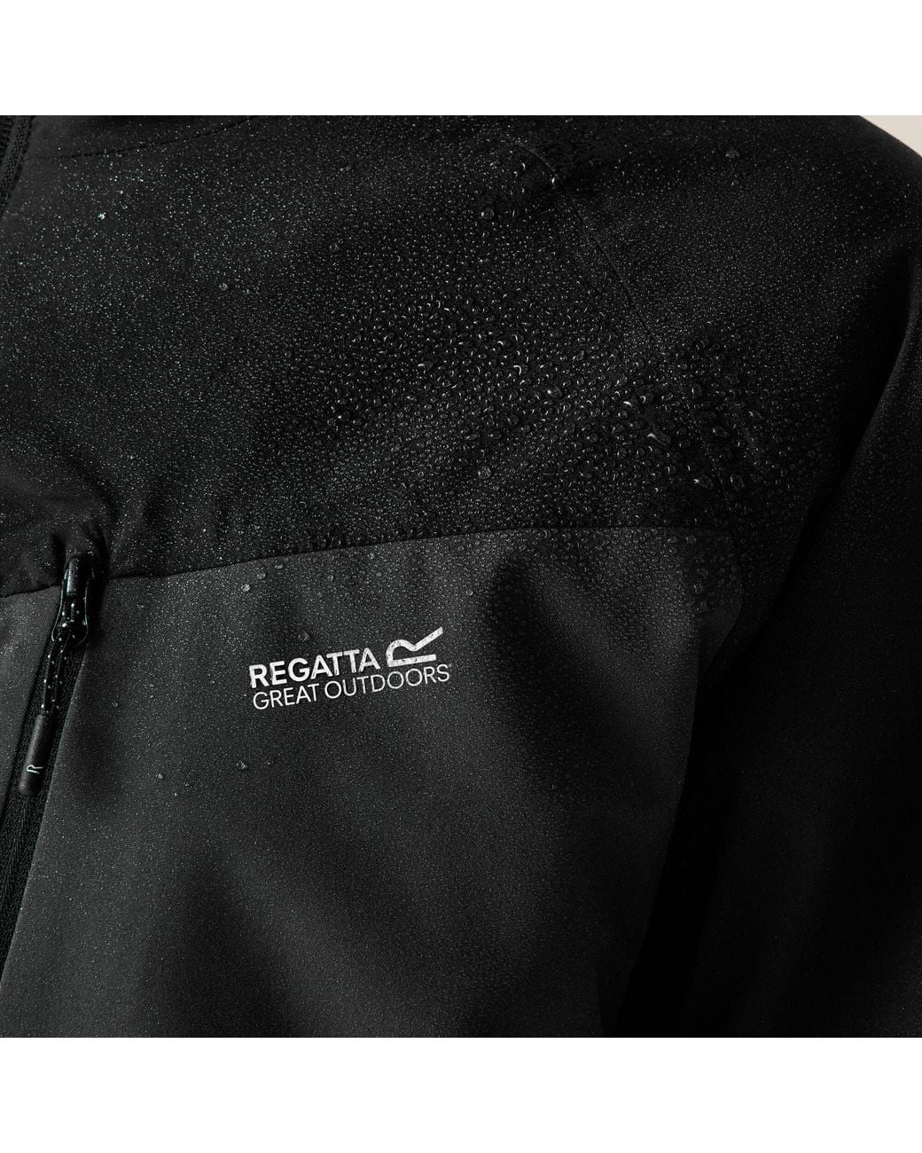 Regatta Black Wentwood Waterproof 3-In-1 Jacket for men