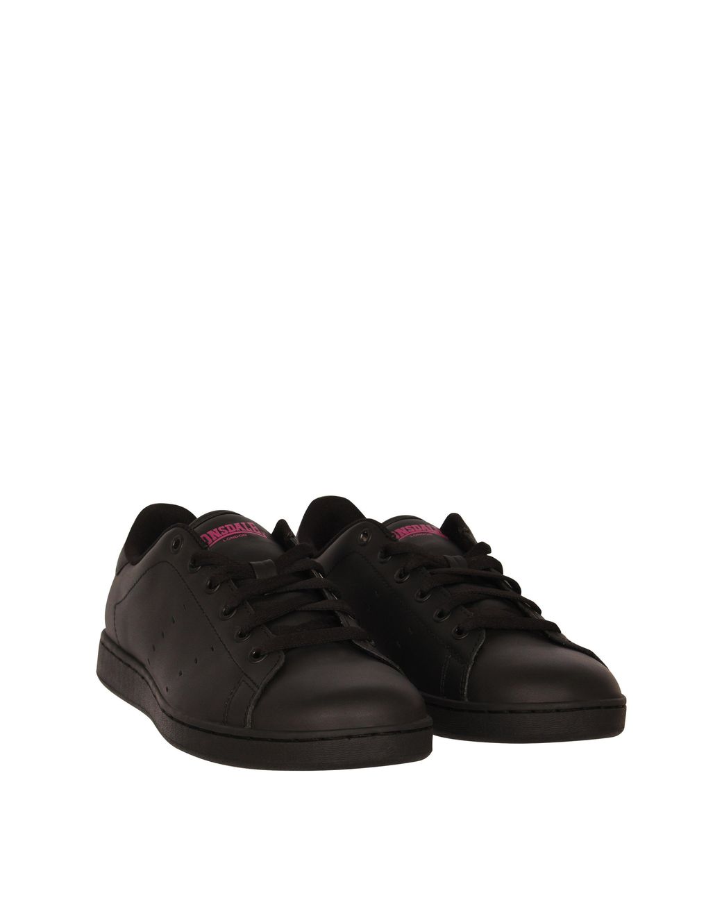 Lonsdale Black Leyton Ladies Trainers