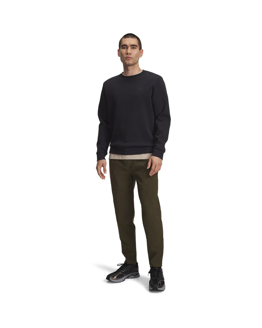 Under Armour Green Unstpble Wvn Tx T for men