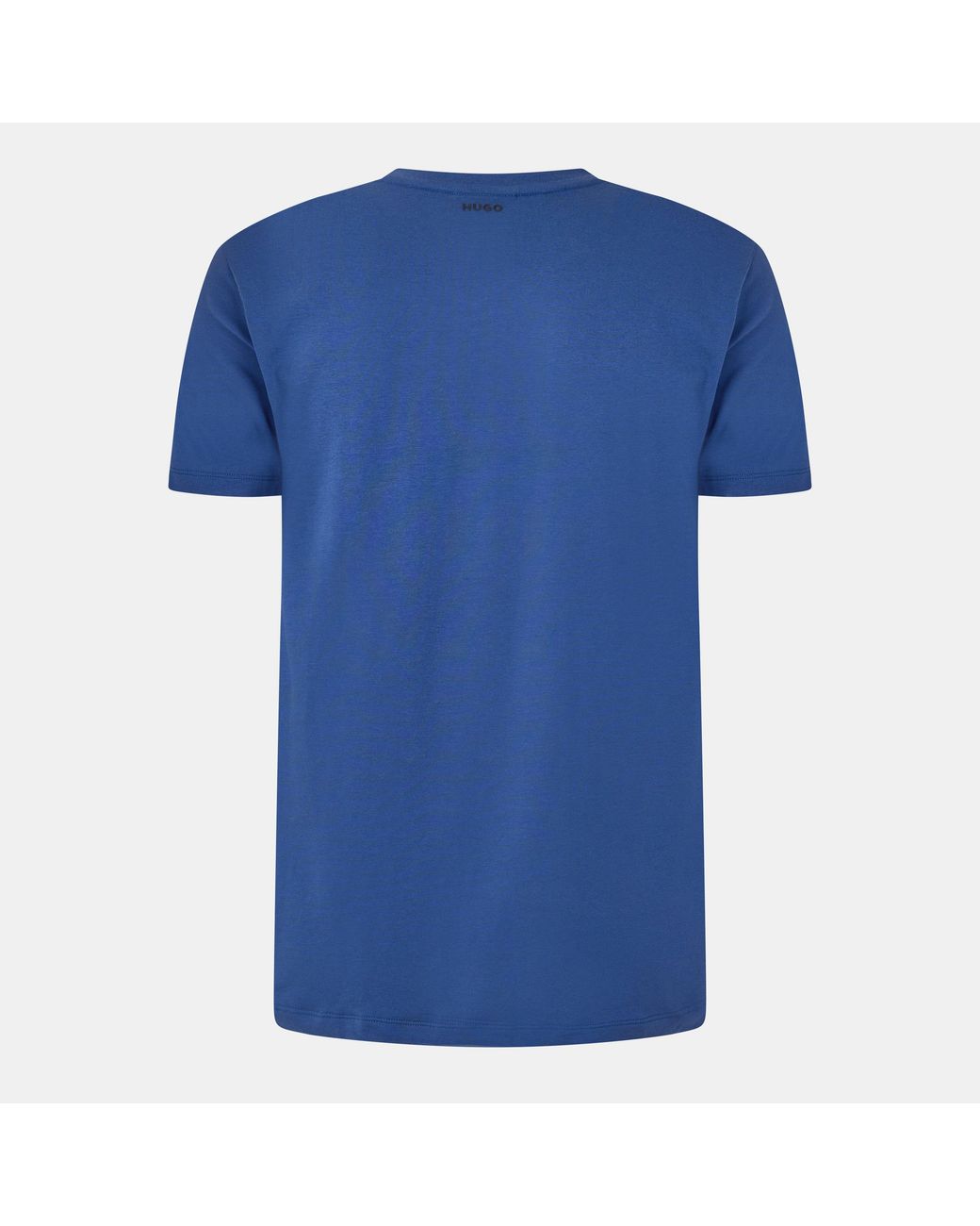 HUGO Blue Short Sleeve V Neck T Shirt for men