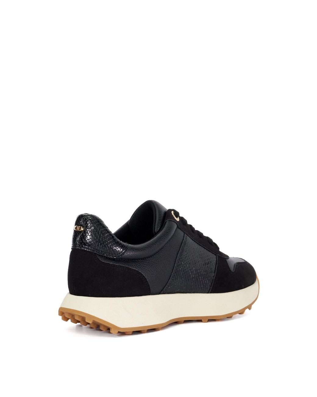 Dune Blue Embossing Low-Top Trainers