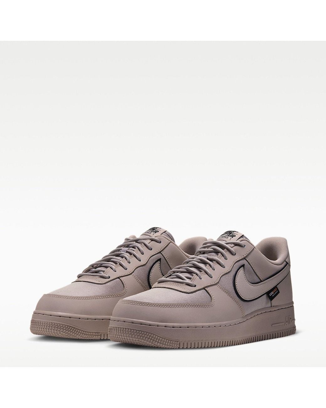 Nike Gray Air Force 1 07 Shoes for men