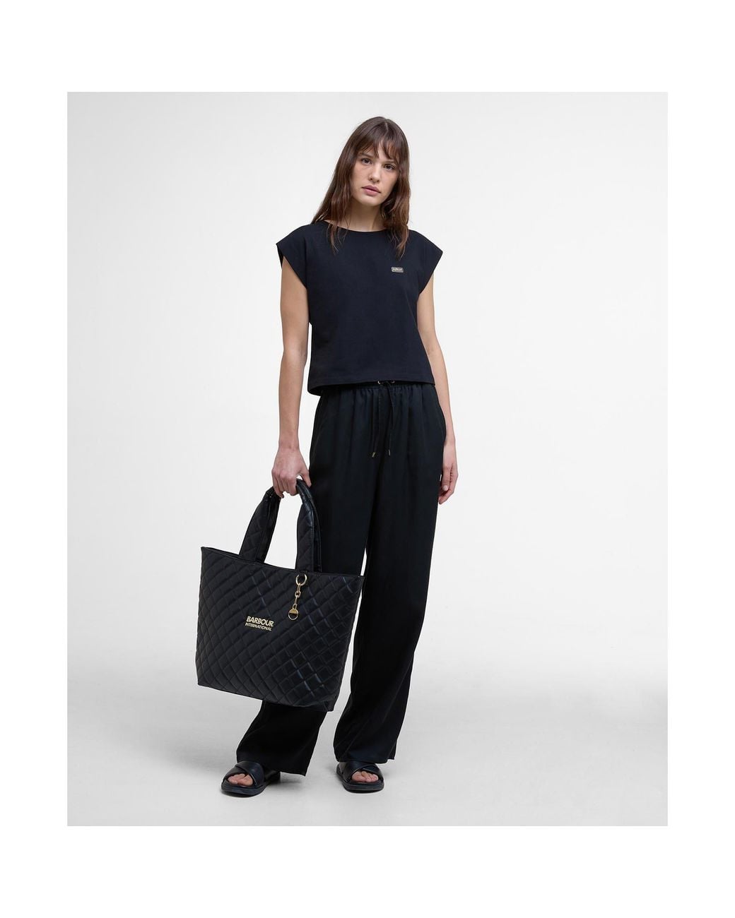 Barbour Black B.Intense Natalia Slim Fit T-Shirt