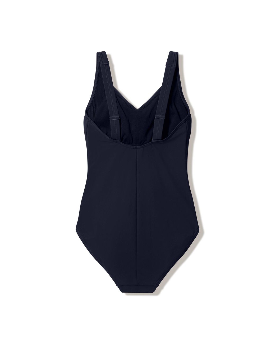 Speedo Blue Shirred Contour One-Piece Swimsuit