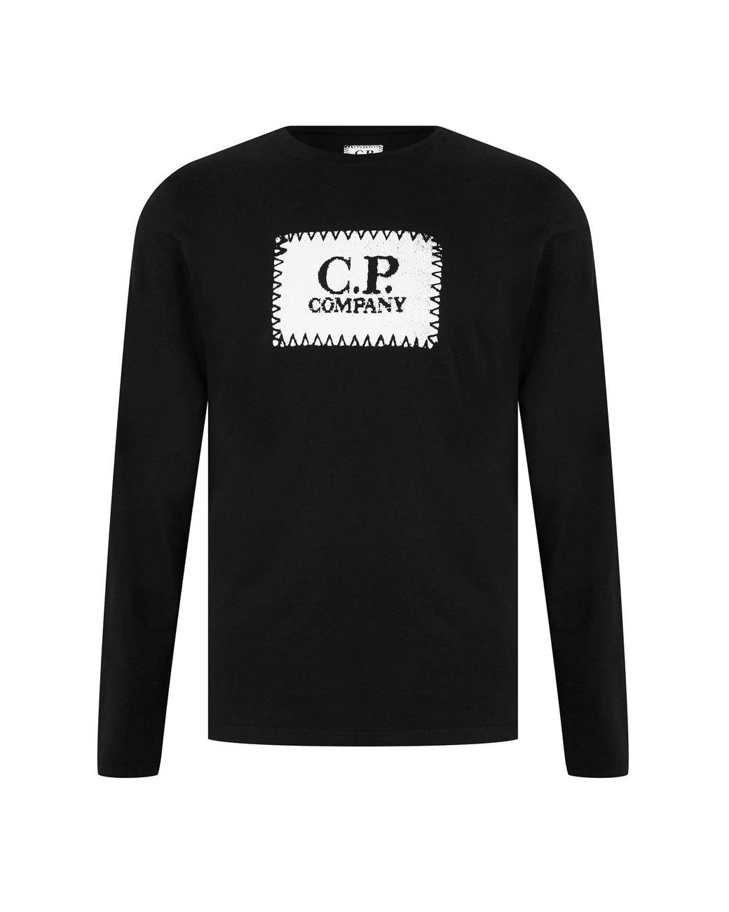 C P Company Black Long Sleeve Top for men