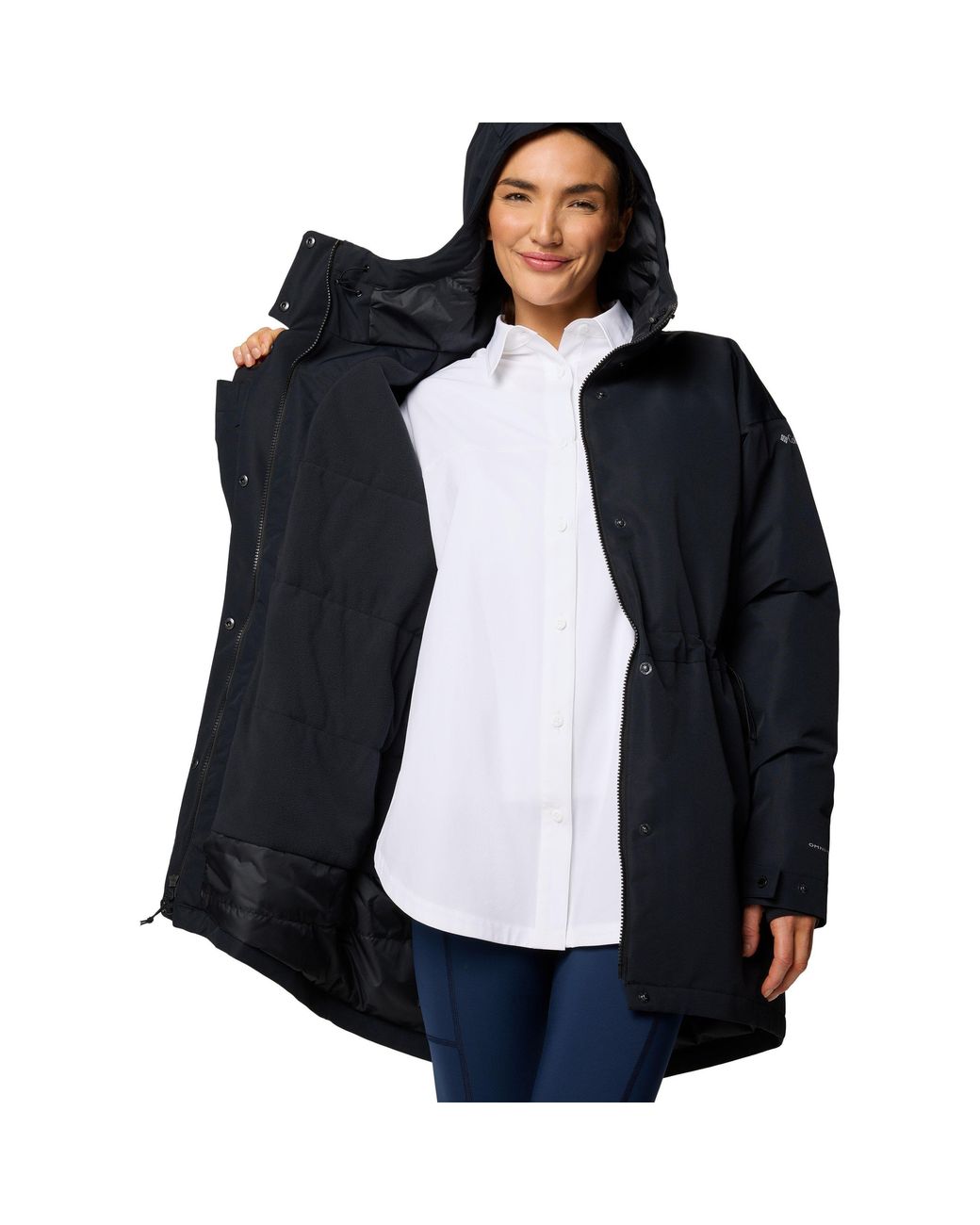 Columbia Black Venture Days Insulated Jacket