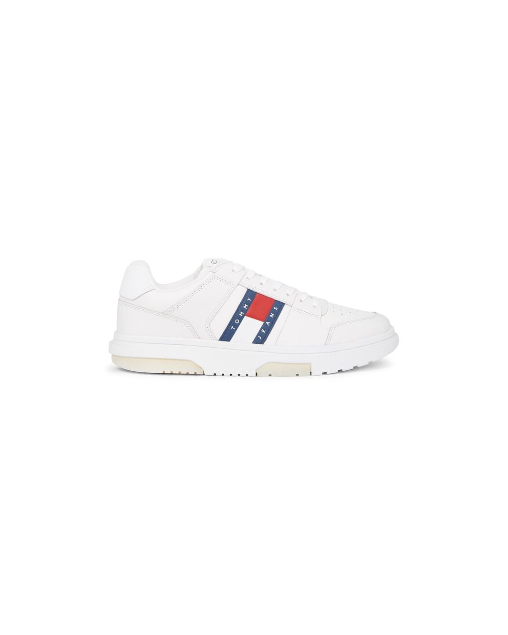 Tommy Hilfiger White The Brooklyn Leather Ess for men