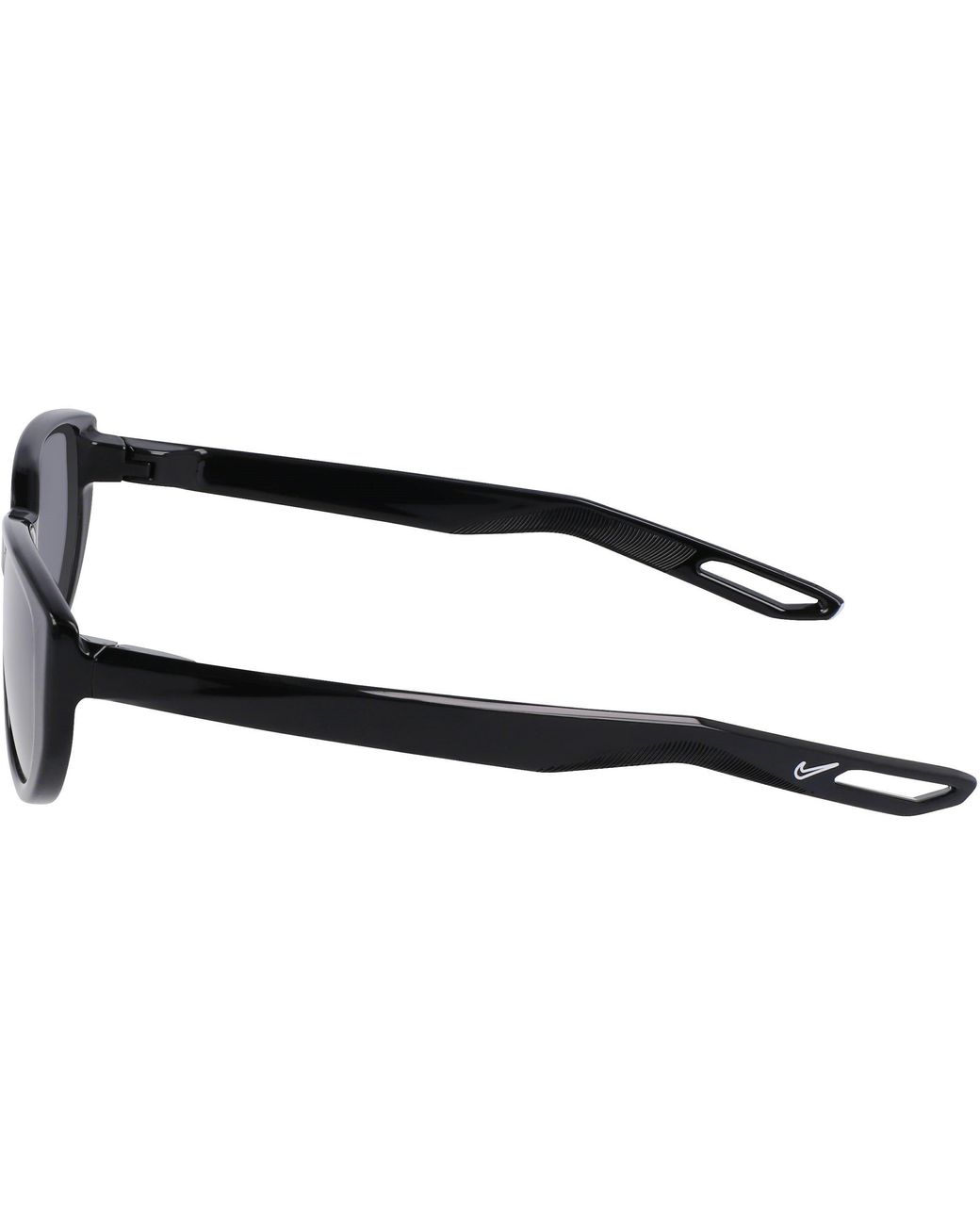 Nike Blue Nv07 Oval Sunglasses