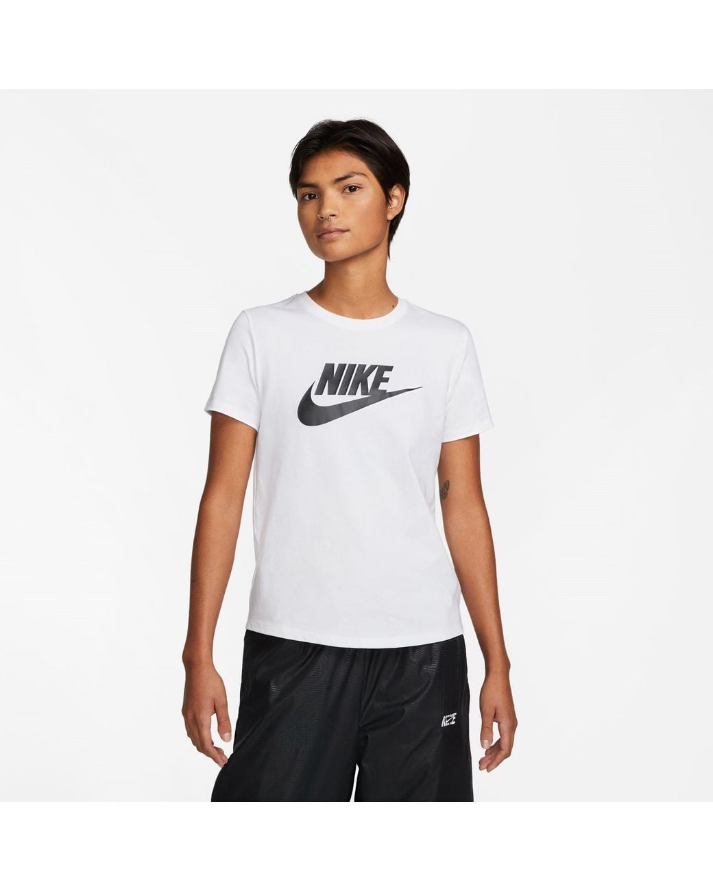 Nike White Futura T-shirt Ladies