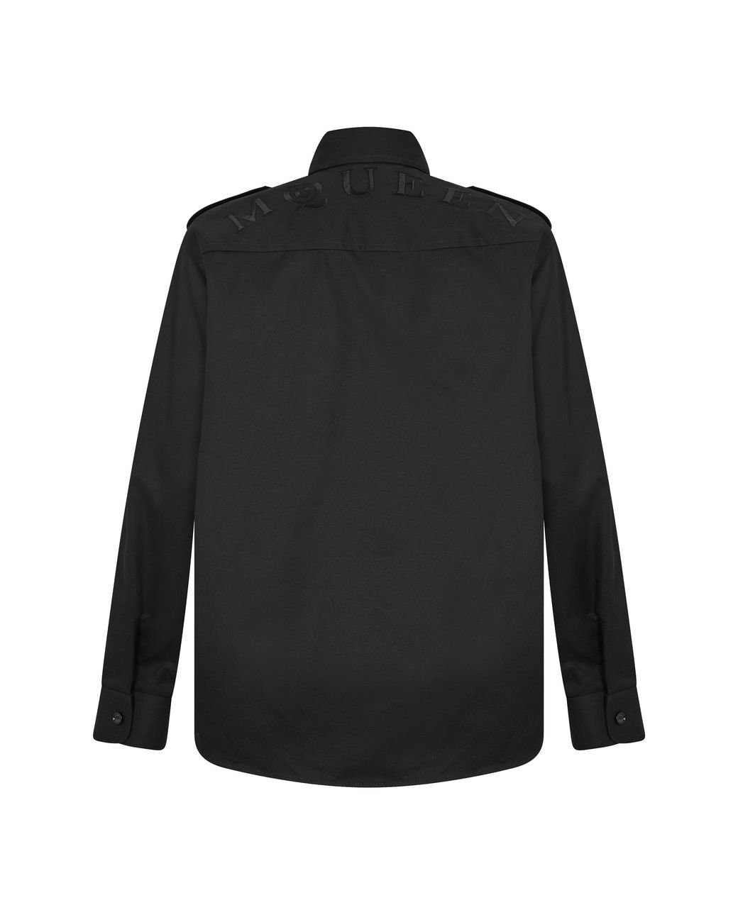 McQueen Black Overshirt for men
