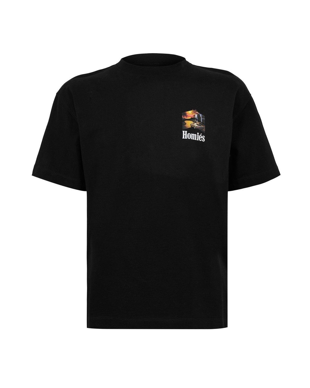 Homies Marbella Black Homies Racing T-Shirt Special Edition Auto for men