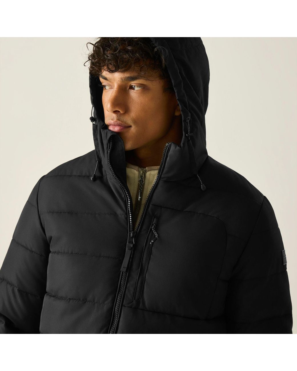 Regatta Black Frankie Padded Jacket for men