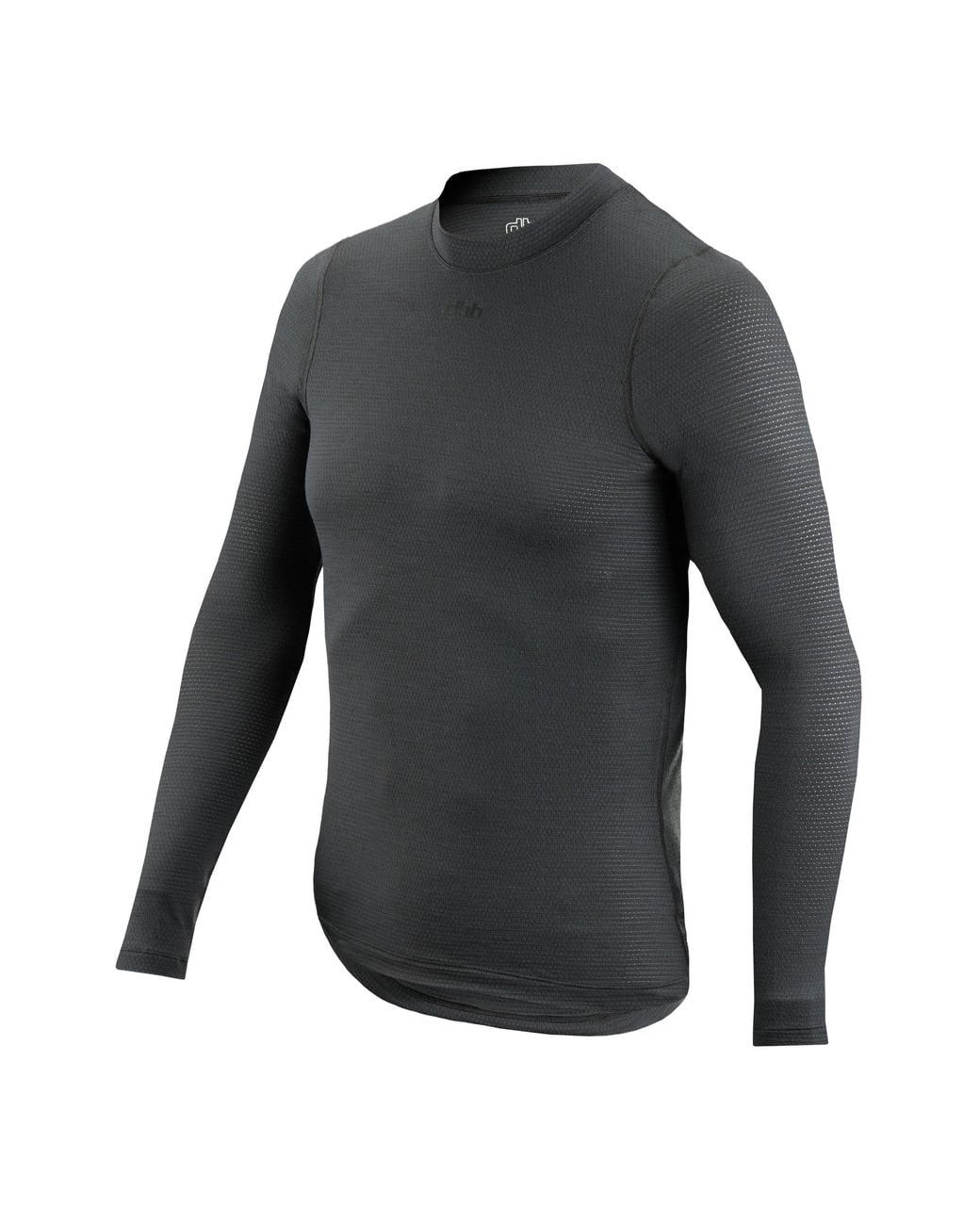 Dhb Black Merino Long Sleeve Baselayer