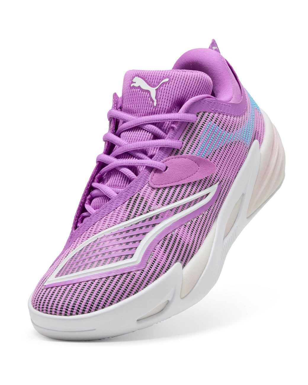 PUMA Purple All Pro Nitro 2 Basketball Trainers for men