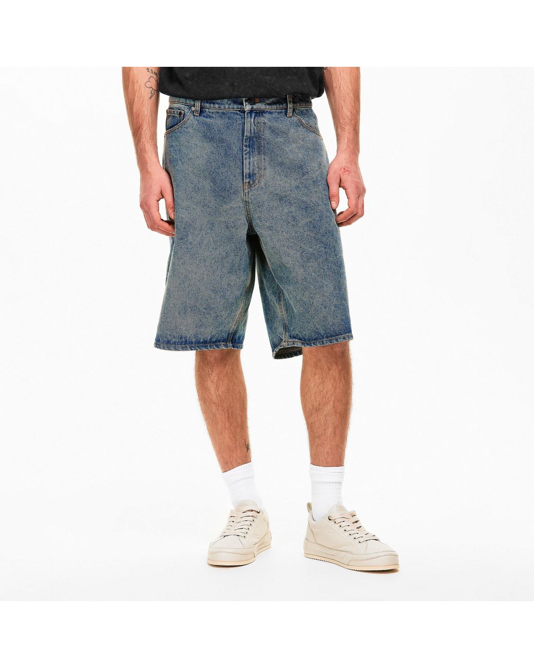 Daily Paper Blue Shield Shorts for men