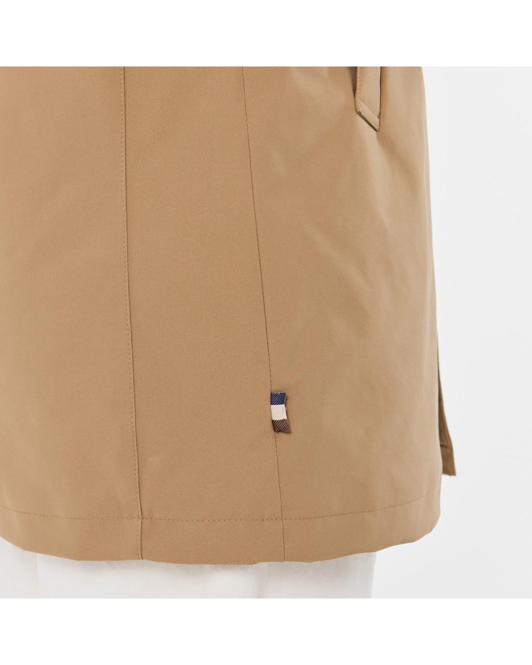 Aquascutum Natural Aquact Mid-Length Weatherproof Trench Coat for men