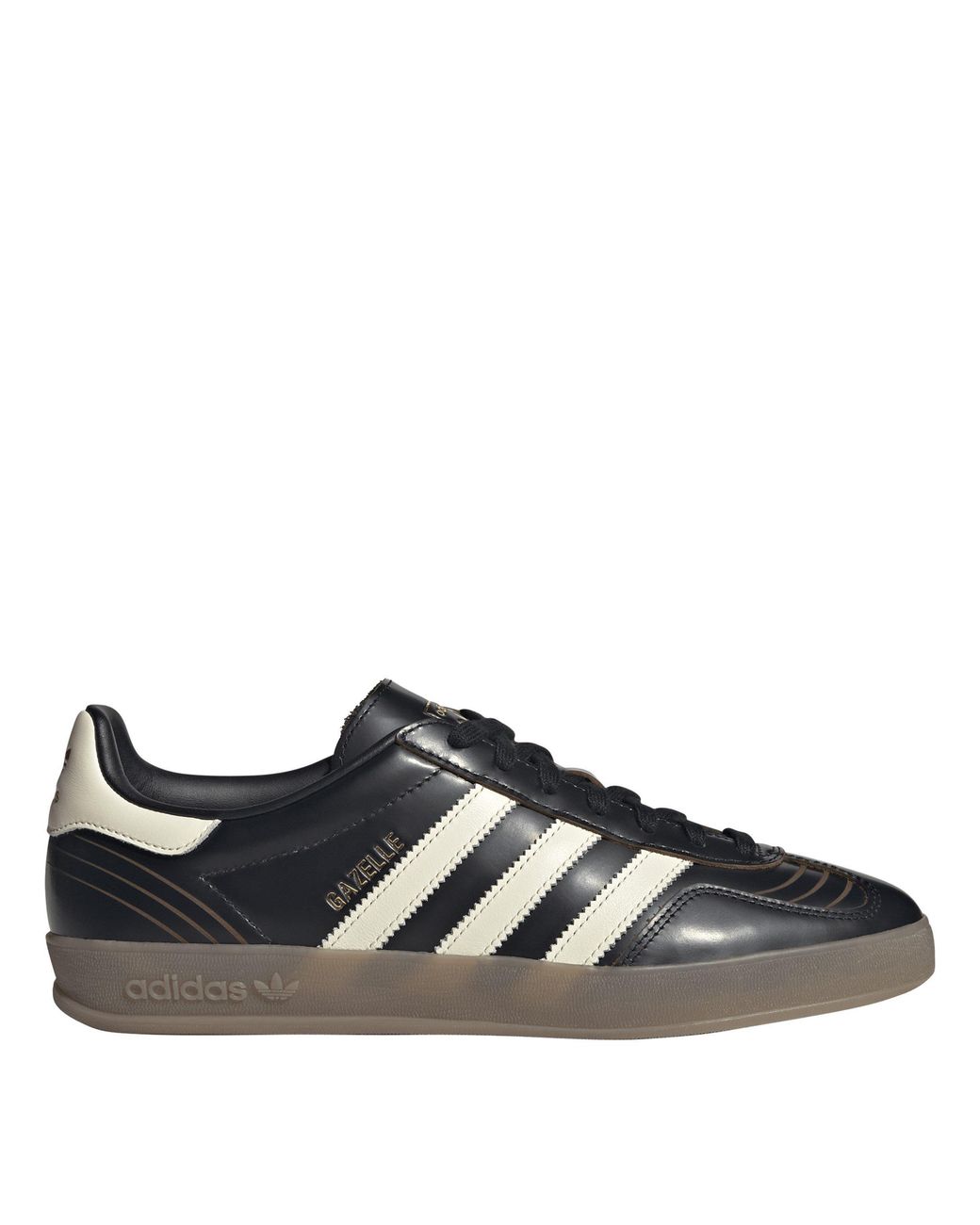 Adidas Originals Black Gazelle Indoor Sneakers for men