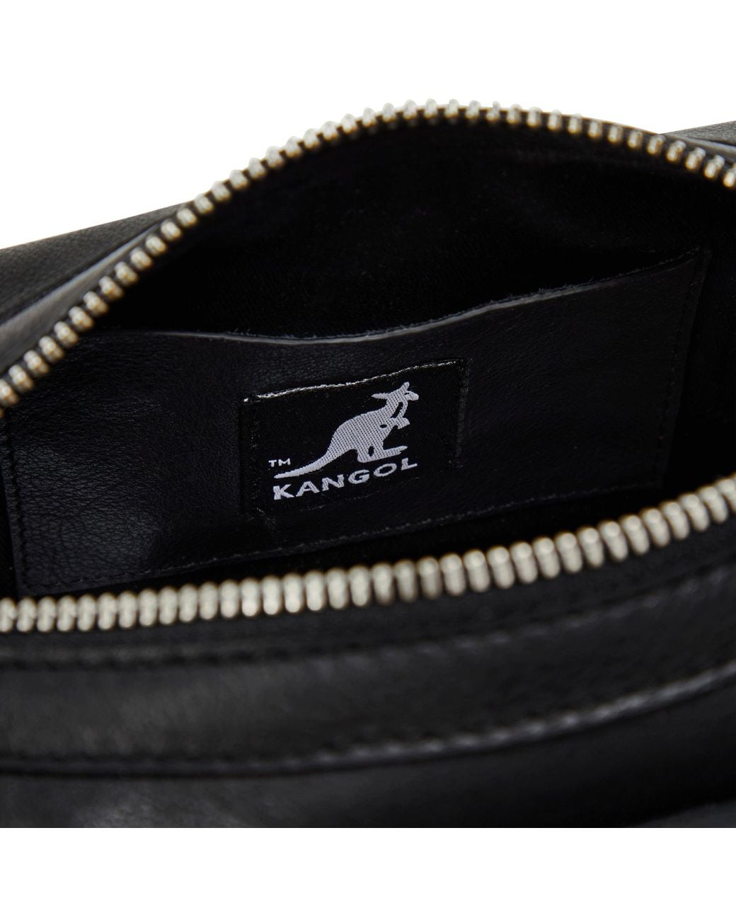 Kangol Black Mini Utility Shoulder Bags