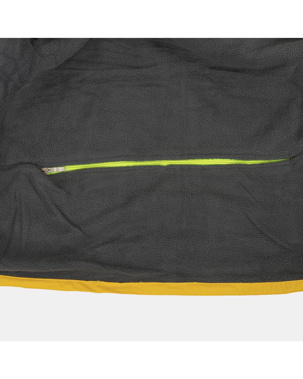 Gelert Yellow Fleece Lined Windproof Detachable Hood Parka for men