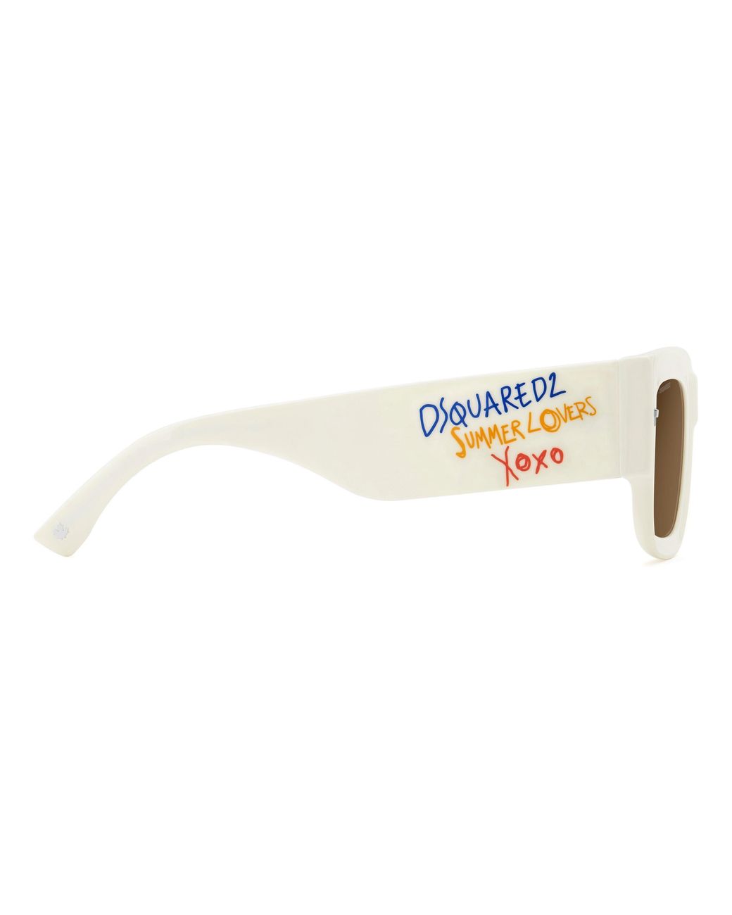 DSquared² White Round Sunglasses for men
