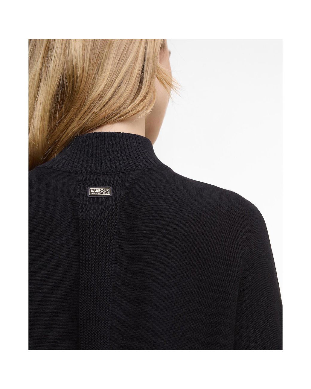 Barbour Black Lola Knit Jumper