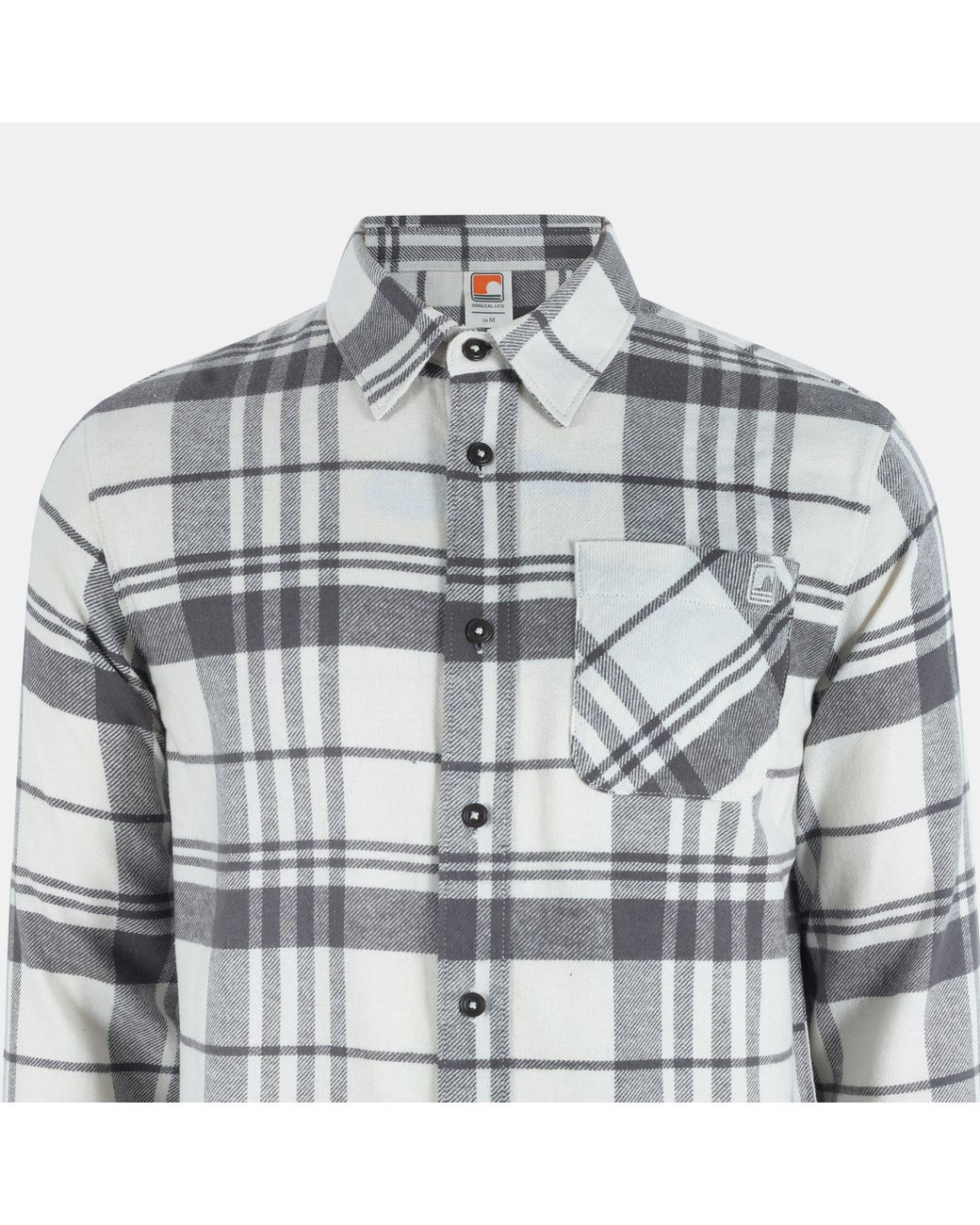 SoulCal & Co California Blue Soul Check Long-Sleeve Patterned Shirt for men