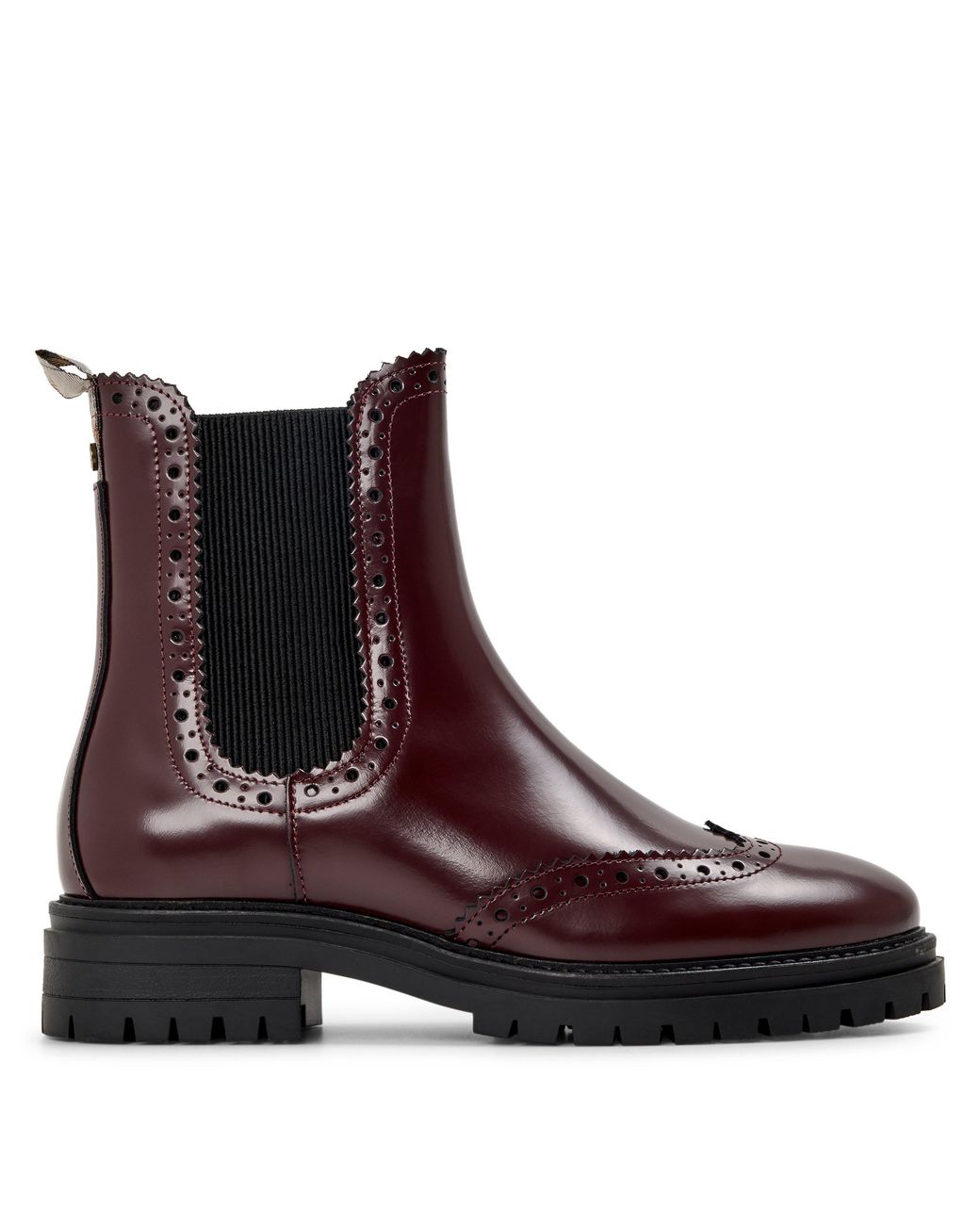 Barbour Brown Fawne Leather Chelsea Boots