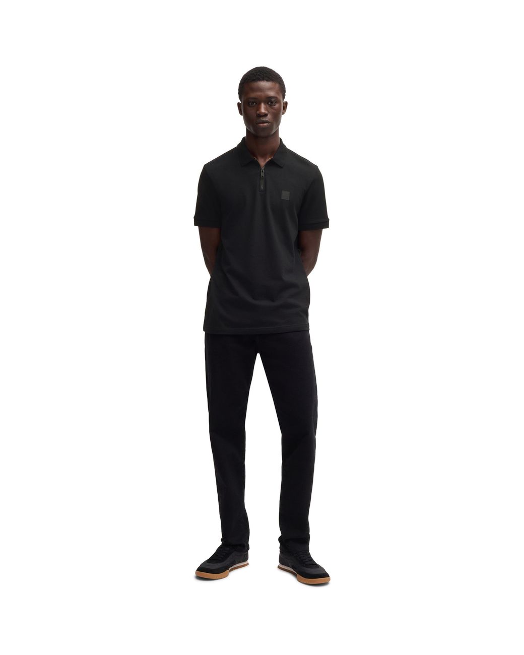 Boss Black Short Sleeve Polo Shirt for men