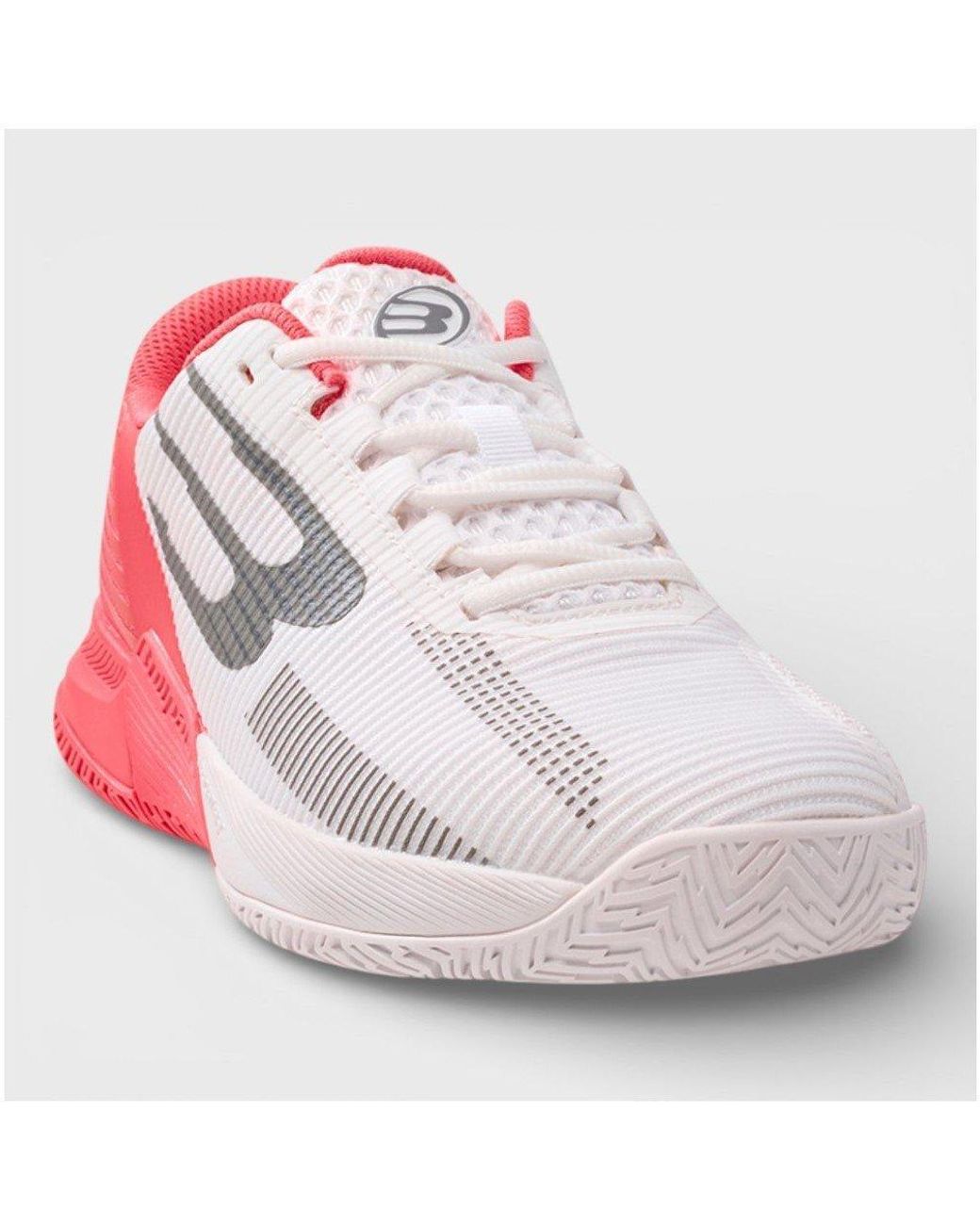 Bullpadel Pink Prf Comfort Lace-Up Padel Trainers