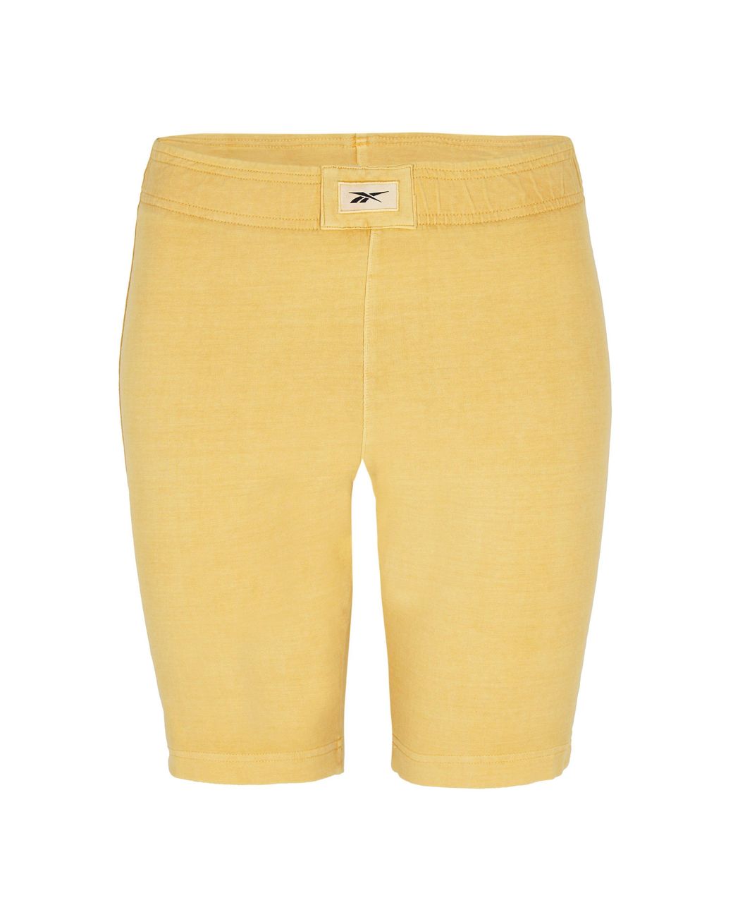 Reebok Yellow Jersey Jogger Shorts