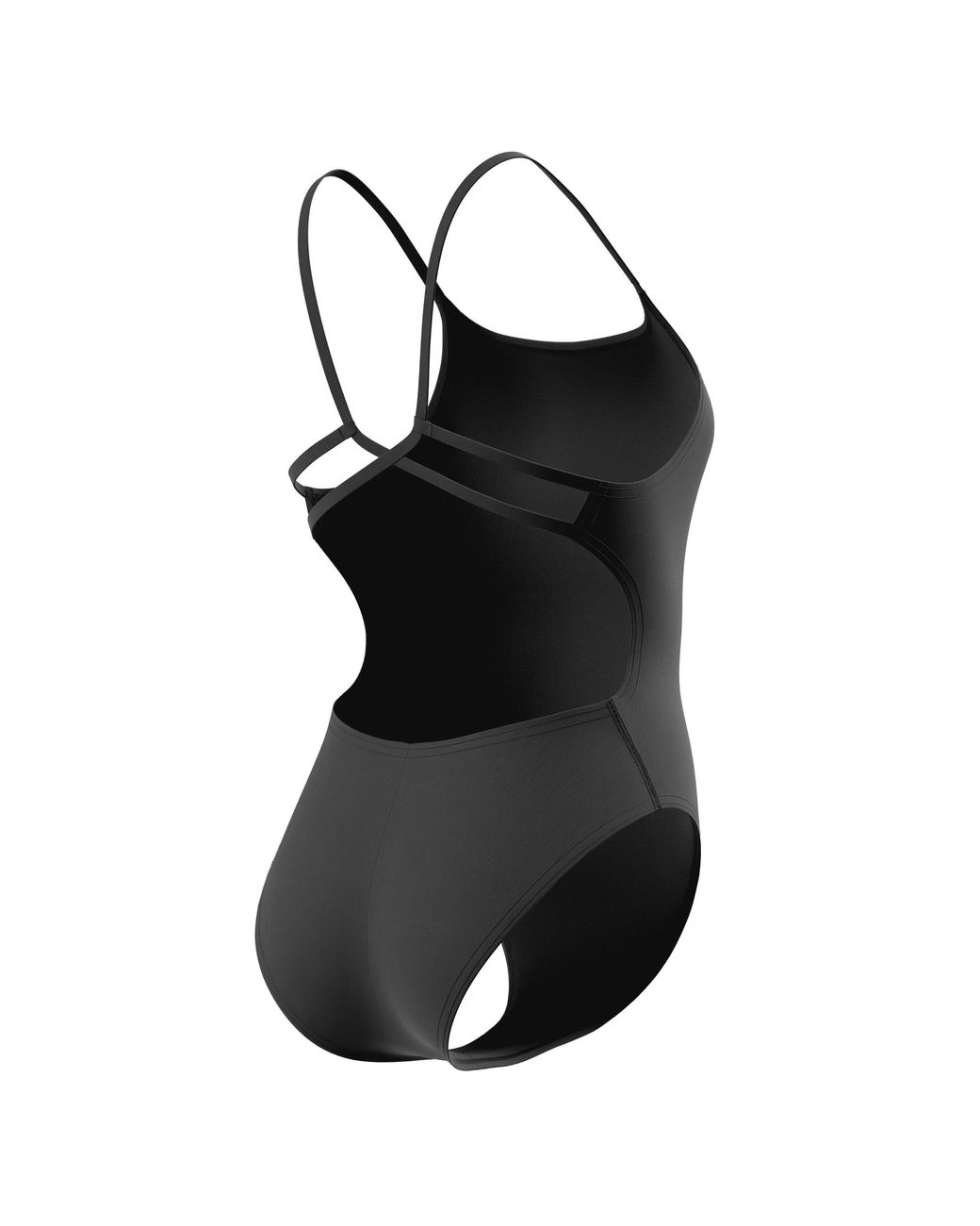 Speedo Black Endurance X Strappy Back One-Piece Swimsuit