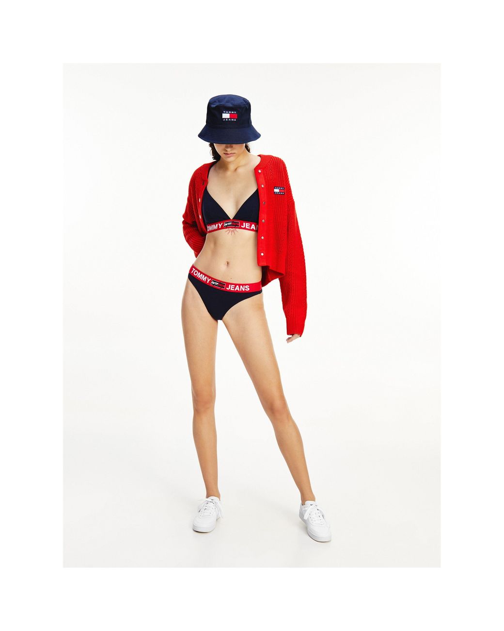 Tommy Hilfiger Blue Triangle Bralette