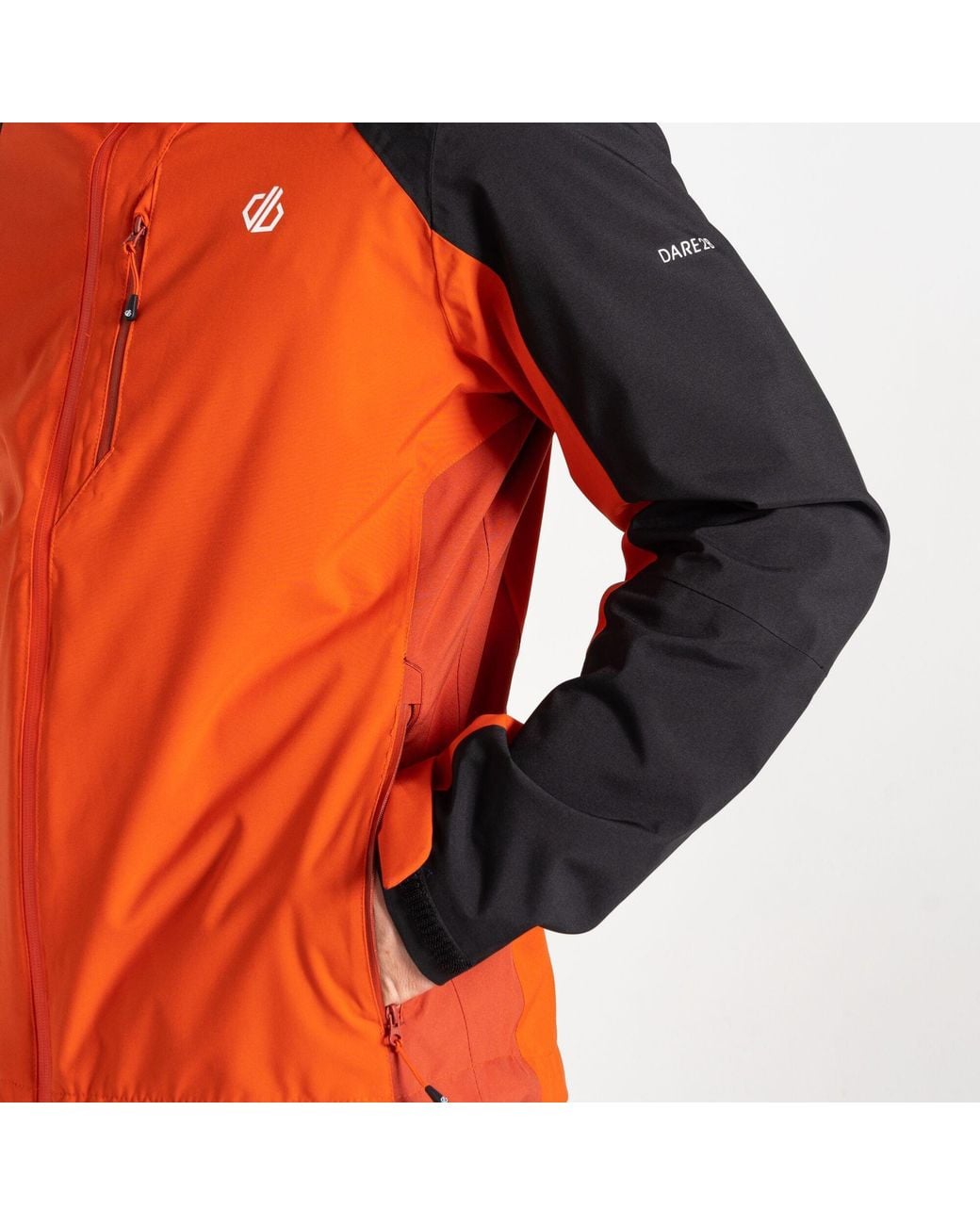 Dare 2b Orange Torrek Waterproof Jacket for men