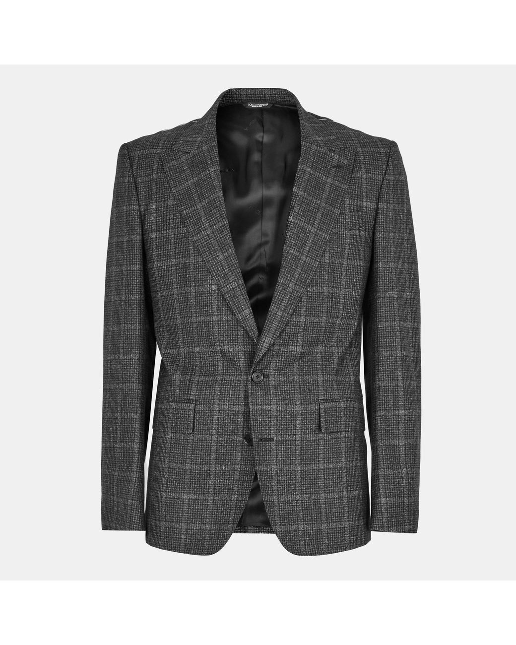 Dolce & Gabbana Black Slim Two-Button Single-Breasted Suits for men