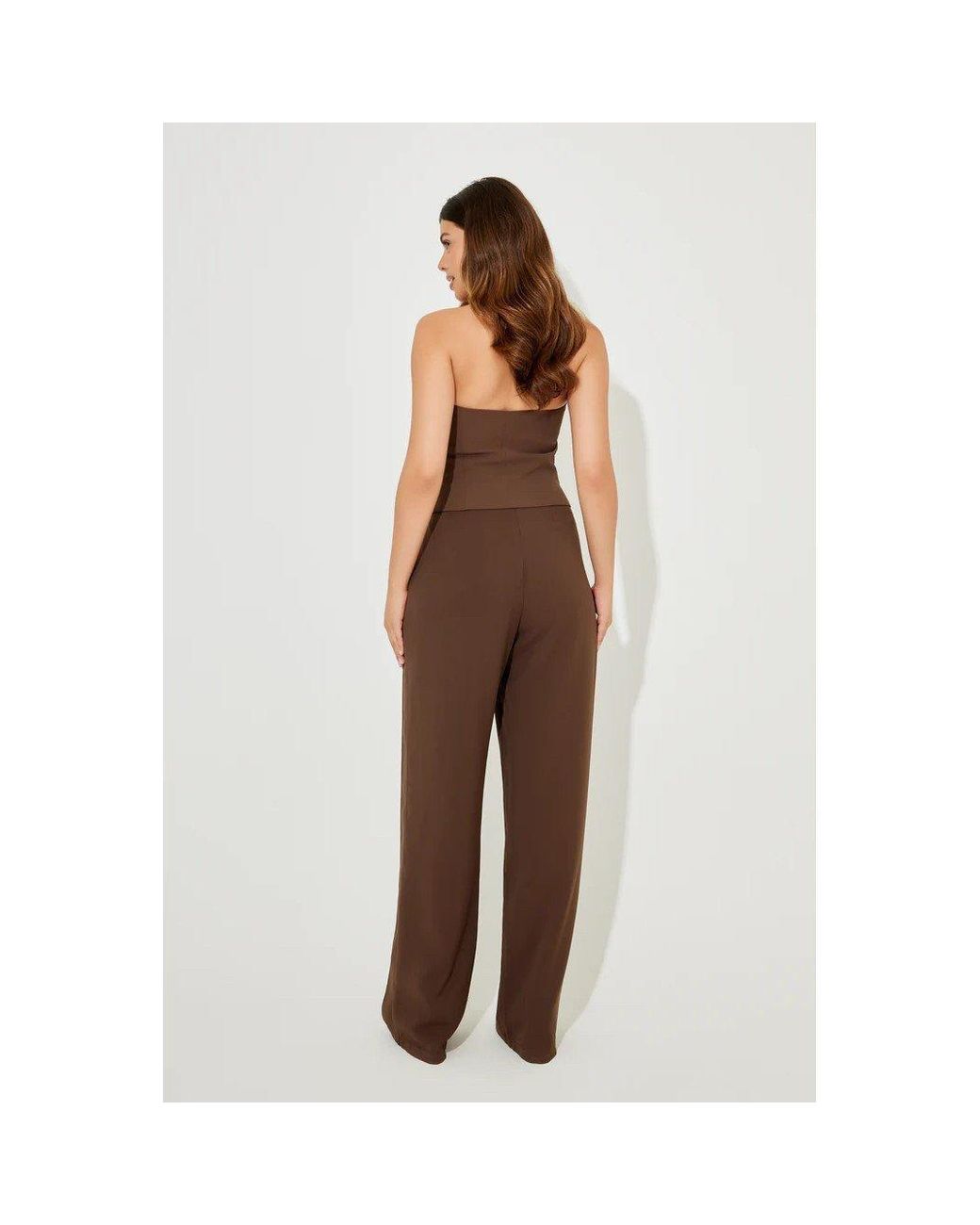 Odd Muse Brown The Ultimate Muse Wide Leg Trousers