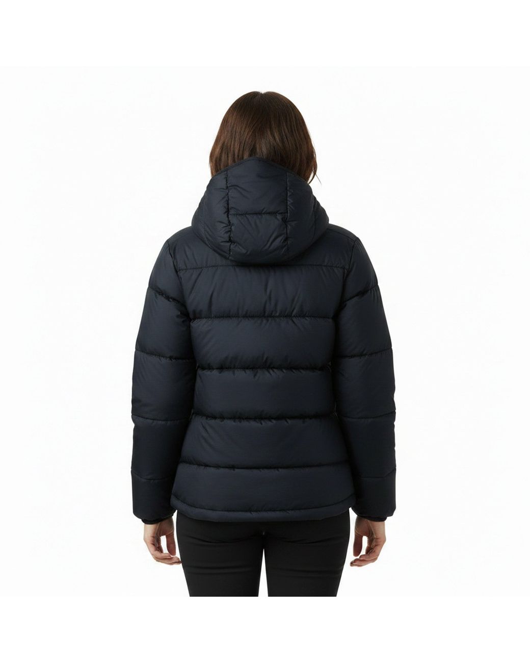 Columbia Blue Five Hooded Full-Zip Puffer Jacket