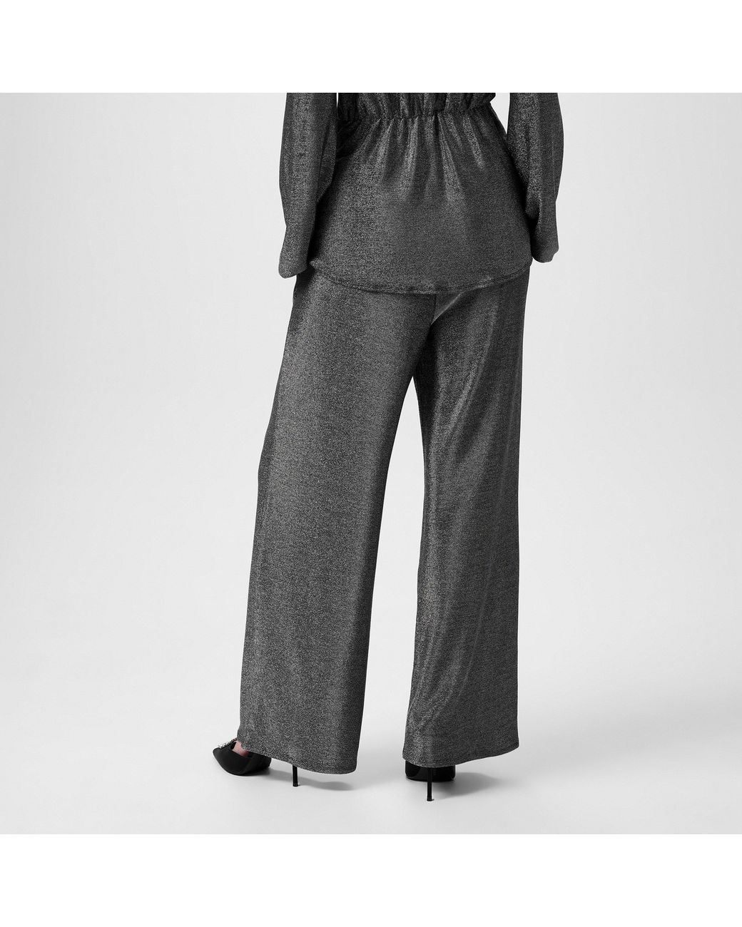 Biba Black Wide Leg Trouser