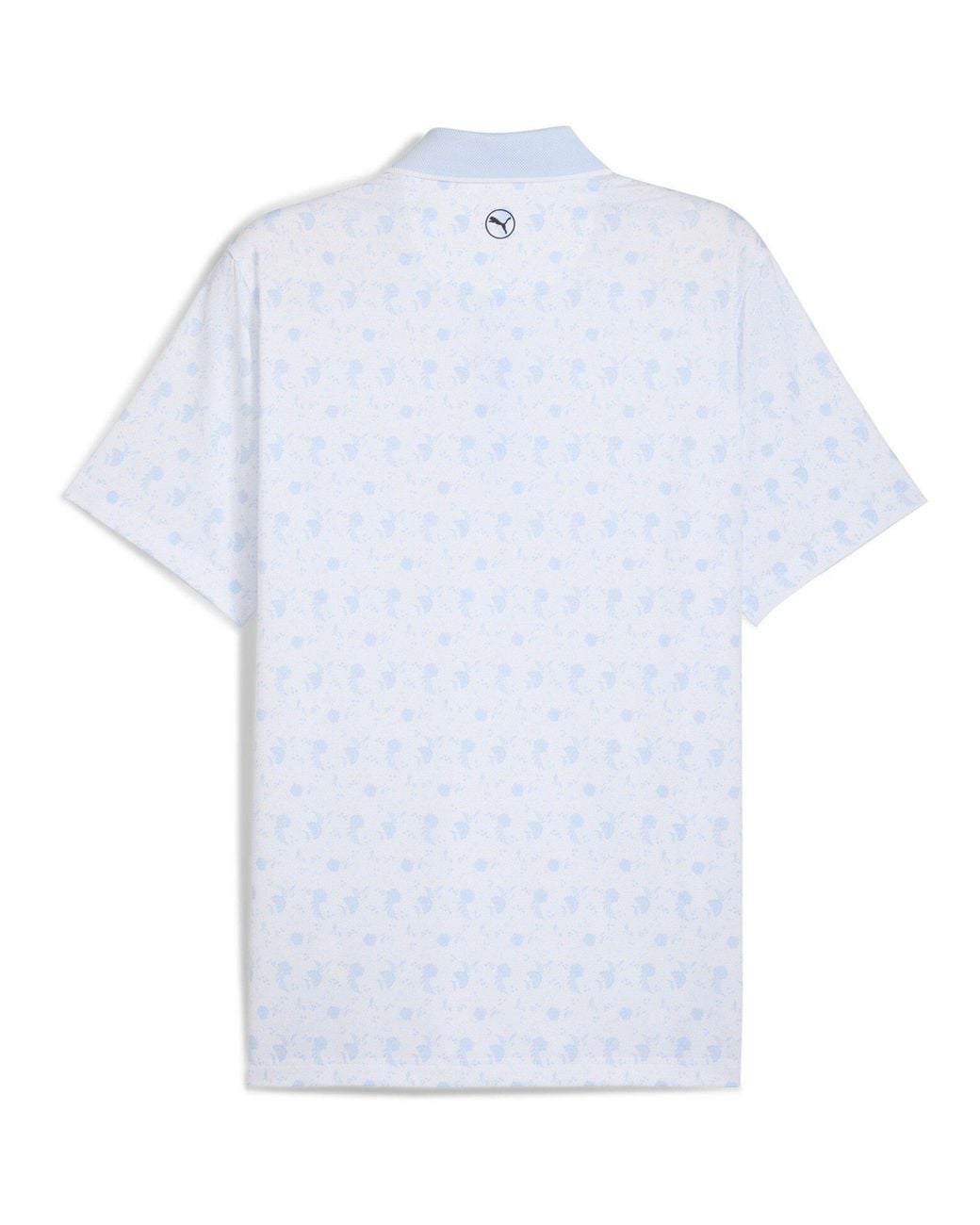 PUMA White Mattr Ornamental Polo Shirt for men