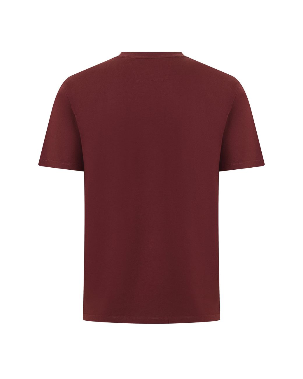 C P Company Red Block Logo Regular Fit T-Shirt for men