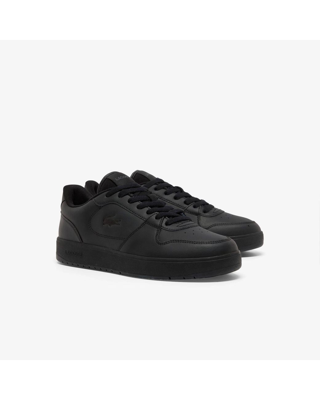 Lacoste Black Court Ace Sneakers for men