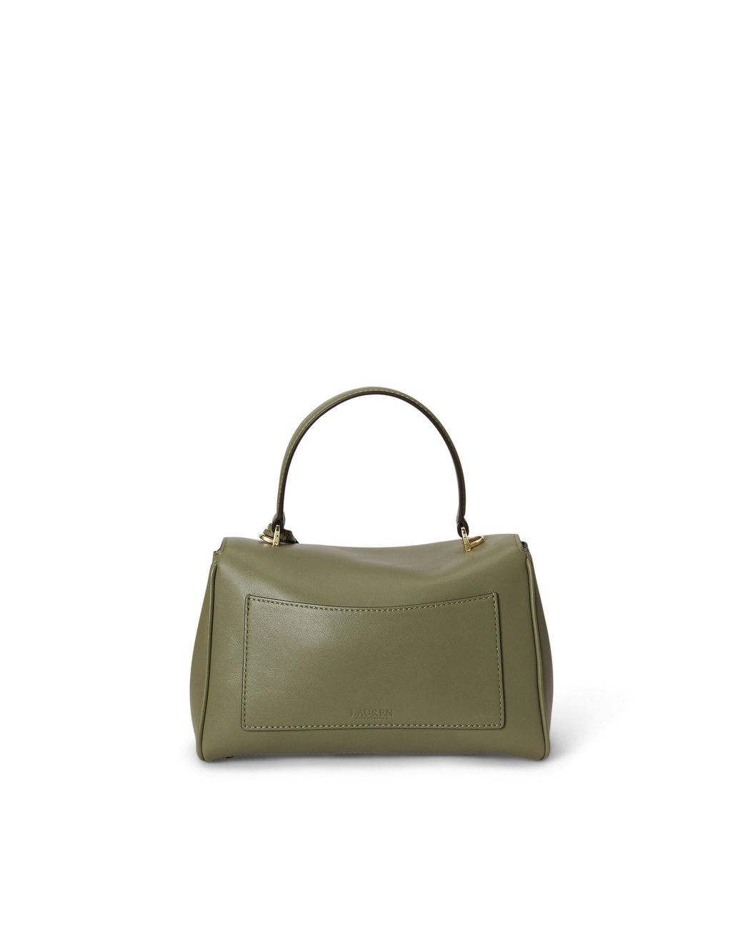 Ralph Lauren Green Top Handle Bag