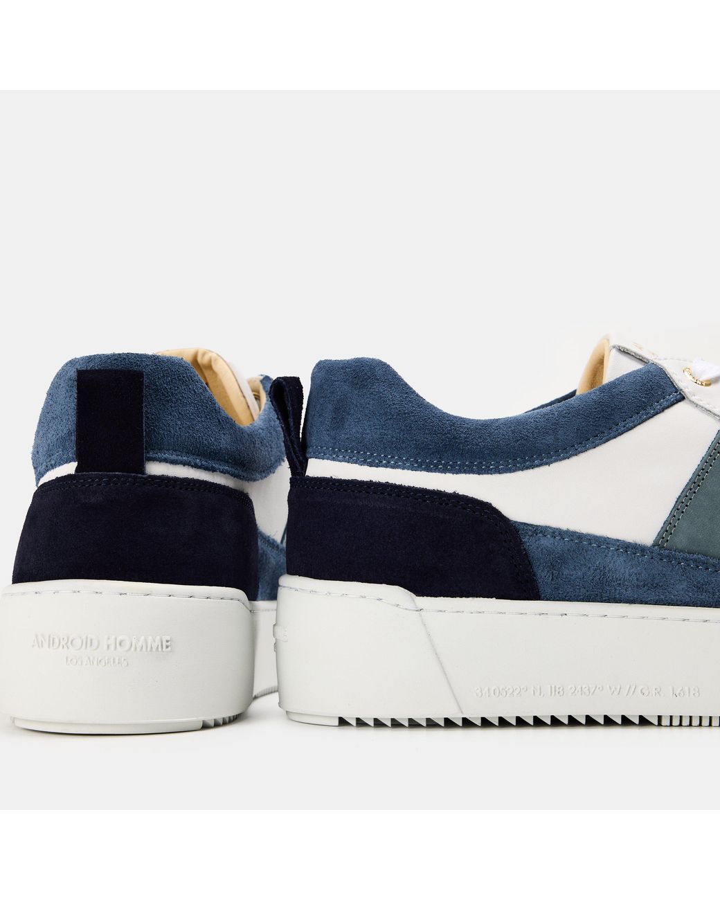 Android Homme Blue Point Dume Low-Top Trainers for men