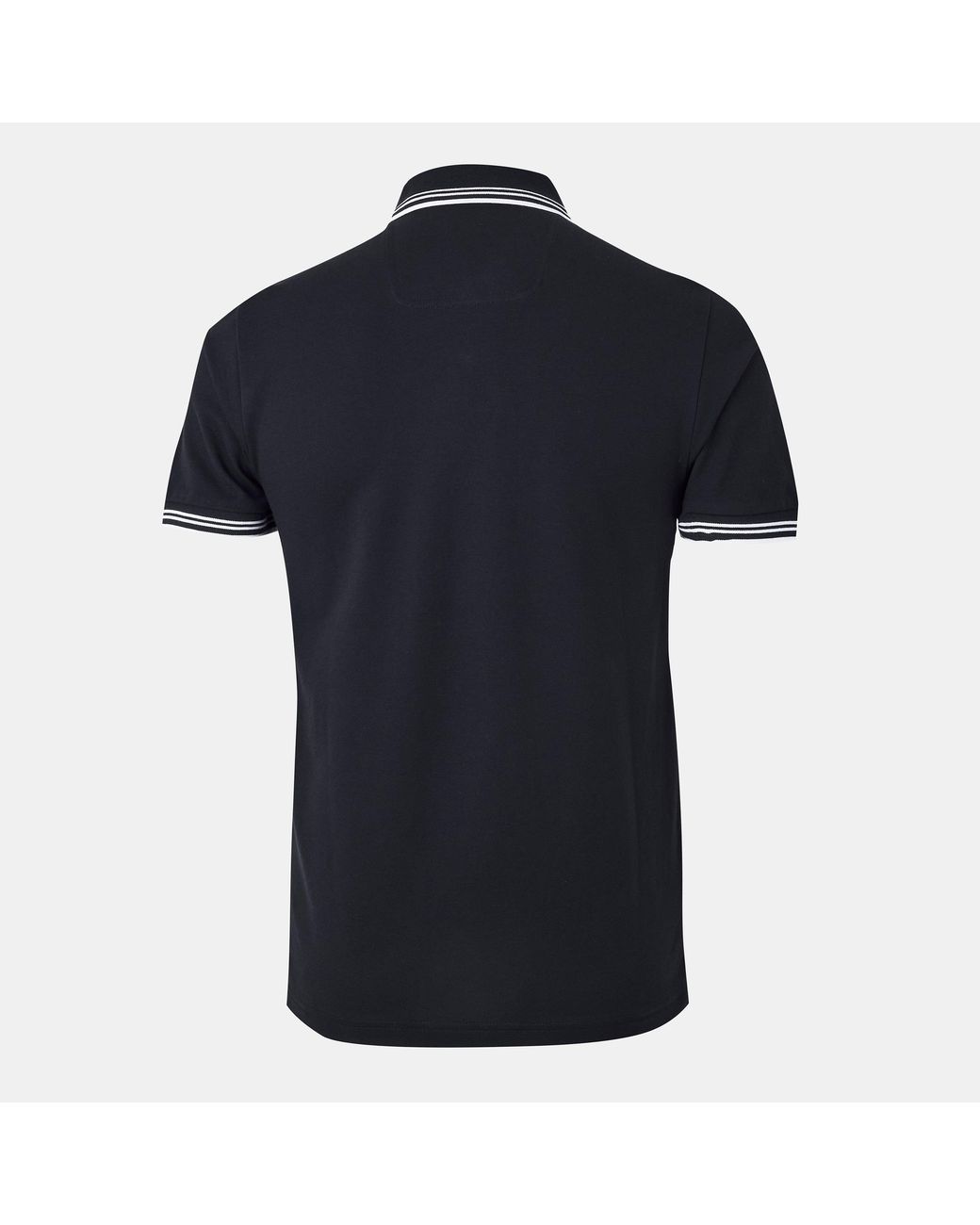 Boss Black Paul Contrast Striped Trim Short Sleeve Polo Shirt for men